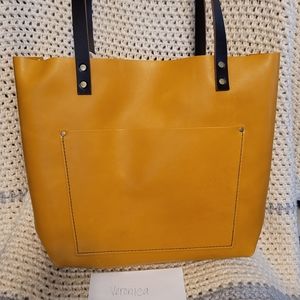 Portland Leather Goods Sunflower tote